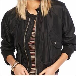 Free people bomber jacket sz XS
